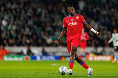 Willian Pacho, UEFA Şampiyonlar Ligi maçında Estadio Jose Alvalade 'de (Maciej Rogowski / Ball Raw Images) Sporting CP ve Paris Saint-Germain takımları arasında görüldü.)