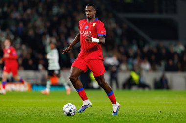 Willian Pacho, UEFA Şampiyonlar Ligi maçında Estadio Jose Alvalade 'de (Maciej Rogowski / Ball Raw Images) Sporting CP ve Paris Saint-Germain takımları arasında görüldü.)