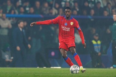 Ousmane Dembele, UEFA Şampiyonlar Ligi maçında Estadio Jose Alvalade 'de (Maciej Rogowski / Ball Raw Images) Sporting CP ve Paris Saint-Germain takımları arasında görüldü.)