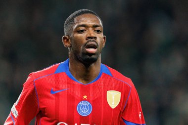 Ousmane Dembele, UEFA Şampiyonlar Ligi maçında Estadio Jose Alvalade 'de (Maciej Rogowski / Ball Raw Images) Sporting CP ve Paris Saint-Germain takımları arasında görüldü.)