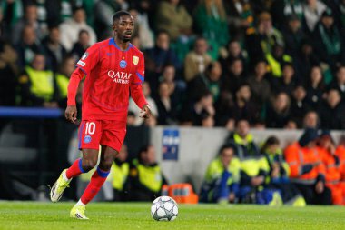Nuno Mendes UEFA Şampiyonlar Ligi maçında Estadio Jose Alvalade 'de (Maciej Rogowski / Ball Raw Images) Sporting CP ve Paris Saint-Germain takımları arasında görüldü.)