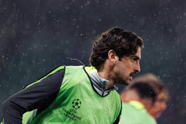 Francisco Trincao, UEFA Şampiyonlar Ligi maçında Estadio Jose Alvalade 'de (Maciej Rogowski / Ball Raw Images) Sporting CP ve Paris Saint-Germain takımları arasında görüldü.)