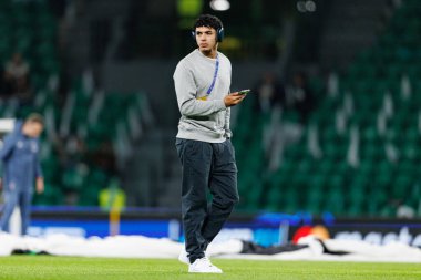 Joao Simoes, UEFA Şampiyonlar Ligi maçında Estadio Jose Alvalade 'de (Maciej Rogowski / Ball Raw Images) Sporting CP ve Paris Saint-Germain takımları arasında görüldü.)