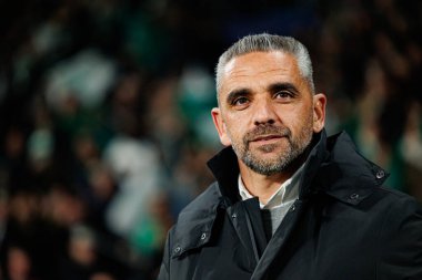 Rui Borges UEFA Şampiyonlar Ligi maçında Estadio Jose Alvalade 'de (Maciej Rogowski / Ball Raw Images) Sporting CP ve Paris Saint-Germain takımları arasında görüldü.)
