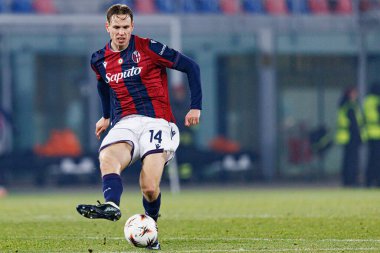 Torbjorn Heggem, Bologna FC ile Celtic FC (Maciej Rogowski / Ball Raw Images) arasındaki UEFA Avrupa Ligi faz maçında görüldü.)