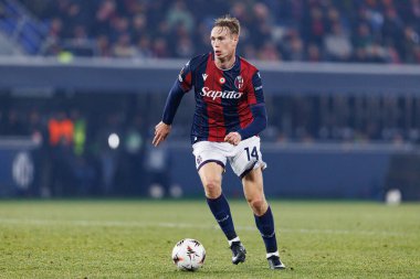 Torbjorn Heggem, Bologna FC ile Celtic FC (Maciej Rogowski / Ball Raw Images) arasındaki UEFA Avrupa Ligi faz maçında görüldü.)