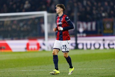 Juan Miranda, Bologna FC ve Celtic FC (Maciej Rogowski / Ball Raw Images) arasında oynanan UEFA Avrupa Ligi faz maçında görüldü.)