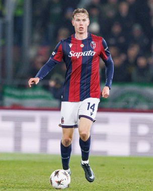 Torbjorn Heggem, Bologna FC ile Celtic FC (Maciej Rogowski / Ball Raw Images) arasındaki UEFA Avrupa Ligi faz maçında görüldü.)