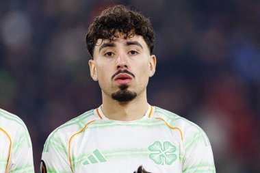 Sebastian Tounekti, UEFA Avrupa Ligi FC ile Celtic FC (Maciej Rogowski / Ball Raw Images) arasındaki faz maçında görüldü.)