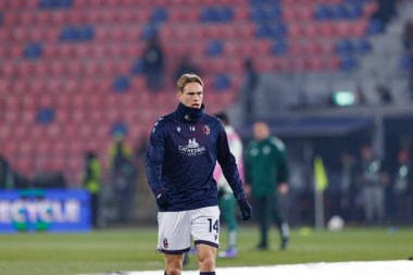 Torbjorn Heggem, Bologna FC ile Celtic FC (Maciej Rogowski / Ball Raw Images) arasındaki UEFA Avrupa Ligi faz maçında görüldü.)