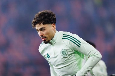 Sebastian Tounekti, UEFA Avrupa Ligi FC ile Celtic FC (Maciej Rogowski / Ball Raw Images) arasındaki faz maçında görüldü.)