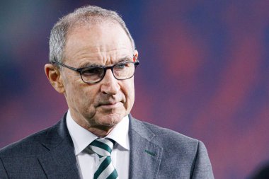 Martin Oneill, Bologna FC ile Celtic FC (Maciej Rogowski / Ball Raw Images) arasındaki UEFA Avrupa Ligi faz maçında görüldü.)