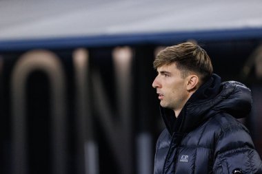 Juan Miranda, Bologna FC ve Celtic FC (Maciej Rogowski / Ball Raw Images) arasında oynanan UEFA Avrupa Ligi faz maçında görüldü.)