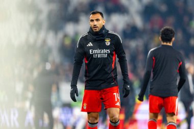 Vangelis Pavlidis, Juventus FC ve SL Benfica (Maciej Rogowski / Ball Raw Images) arasındaki Şampiyonlar Ligi faz maçında görüldü.)