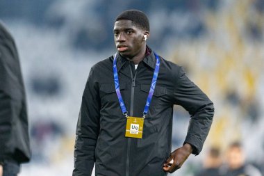 Daniel Banjaqui, Juventus FC ve SL Benfica (Maciej Rogowski / Ball Raw Images) arasındaki Şampiyonlar Ligi faz maçında görüldü.)