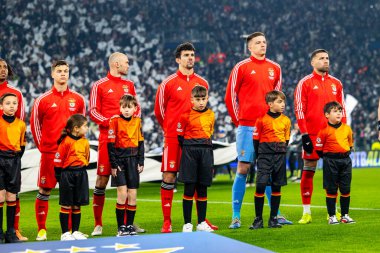 Tomas Araujo, Juventus FC ve SL Benfica (Maciej Rogowski / Ball Raw Images) arasındaki Şampiyonlar Ligi faz maçında görüldü.)