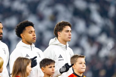 Kenan Yıldız, Juventus FC ve SL Benfica (Maciej Rogowski / Ball Raw Images) arasında Şampiyonlar Ligi faz maçında görüldü)