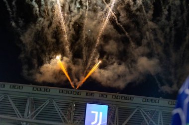 Juventus FC ve SL Benfica (Maciej Rogowski / Ball Raw Images) arasında Şampiyonlar Ligi faz oyunu)