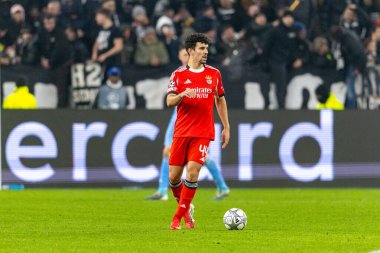 Tomas Araujo, Juventus FC ve SL Benfica (Maciej Rogowski / Ball Raw Images) arasındaki Şampiyonlar Ligi faz maçında görüldü.)