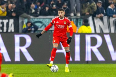 Nicolas Otamendi, Juventus FC ve SL Benfica (Maciej Rogowski / Ball Raw Images) arasındaki Şampiyonlar Ligi faz maçında görüldü.)