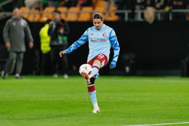 Anis Hacı Moussa, Real Betis Balompie ve Feyenoord Rotterdam (Maciej Rogowski / Ball Raw Images) takımları arasında oynanan UEFA Avrupa Ligi maçında görüldü.)