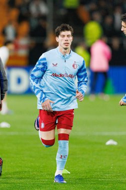 Jordan Bos, Real Betis Balompie ve Feyenoord Rotterdam (Maciej Rogowski / Ball Raw Images) takımları arasında oynanan UEFA Avrupa Ligi maçında görüldü)