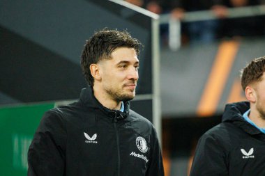 Jakub Moder, Real Betis Balompie ve Feyenoord Rotterdam (Maciej Rogowski / Ball Raw Images) takımları arasında oynanan UEFA Avrupa Ligi maçında görüldü.)