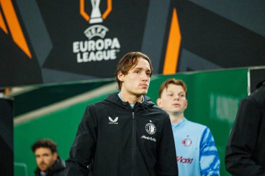 UEFA Avrupa Ligi maçında Real Betis Balompie ve Feyenoord Rotterdam (Maciej Rogowski / Ball Raw Images) takımları arasında Tobias Van Den Elsout görüldü.)