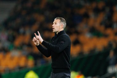 Robin Van Persie, Real Betis Balompie ve Feyenoord Rotterdam (Maciej Rogowski / Ball Raw Images) takımları arasında oynanan UEFA Avrupa Ligi maçında görüldü)