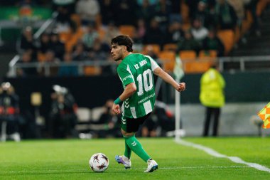 Abdessamad Ezzalzouli UEFA Avrupa Ligi maçında Real Betis Balompie ve Feyenoord Rotterdam (Maciej Rogowski / Ball Raw Images) takımları arasında görüldü.)