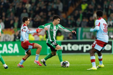 Marc Roca UEFA Avrupa Ligi maçında Real Betis Balompie ve Feyenoord Rotterdam (Maciej Rogowski / Ball Raw Images) takımları arasında görüldü.)