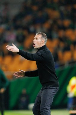 Robin Van Persie, Real Betis Balompie ve Feyenoord Rotterdam (Maciej Rogowski / Ball Raw Images) takımları arasında oynanan UEFA Avrupa Ligi maçında görüldü)