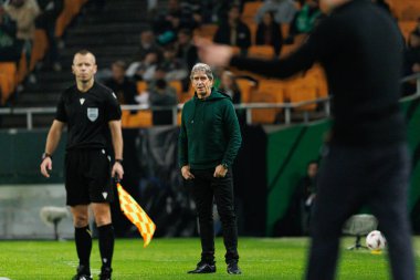 Manuel Pellegrini, Real Betis Balompie ve Feyenoord Rotterdam (Maciej Rogowski / Ball Raw Images) takımları arasında oynanan UEFA Avrupa Ligi maçında görüldü.)