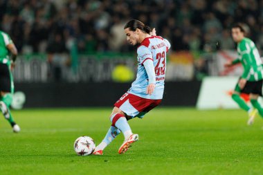 Anis Moussa, Real Betis Balompie ve Feyenoord Rotterdam (Maciej Rogowski / Ball Raw Images) takımları arasında oynanan UEFA Avrupa Ligi maçında görüldü.)