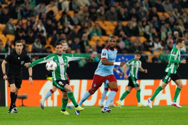 Jordan Lotomba, Real Betis Balompie ve Feyenoord Rotterdam (Maciej Rogowski / Ball Raw Images) takımları arasında oynanan UEFA Avrupa Ligi maçında görüldü.)