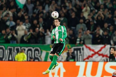 Valentin Gomez, Real Betis Balompie ve Feyenoord Rotterdam (Maciej Rogowski / Ball Raw Images) takımları arasında oynanan UEFA Avrupa Ligi maçında görüldü.)