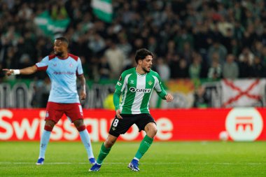 UEFA Avrupa Ligi maçında Real Betis Balompie ve Feyenoord Rotterdam (Maciej Rogowski / Ball Raw Images) takımları arasında Pablo Fornals görüldü)