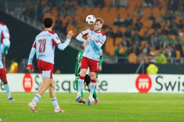 Casper Tengstedt UEFA Avrupa Ligi maçında Real Betis Balompie ve Feyenoord Rotterdam (Maciej Rogowski / Ball Raw Images) takımları arasında görüldü.)