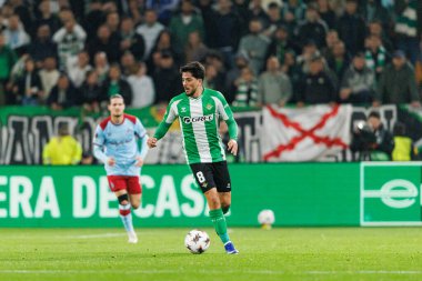 UEFA Avrupa Ligi maçında Real Betis Balompie ve Feyenoord Rotterdam (Maciej Rogowski / Ball Raw Images) takımları arasında Pablo Fornals görüldü)