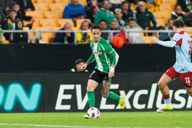 UEFA Avrupa Ligi maçında Real Betis Balompie ve Feyenoord Rotterdam (Maciej Rogowski / Ball Raw Images) takımları arasında görüldü.)