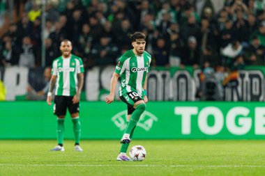 Abdessamad Ezzalzouli UEFA Avrupa Ligi maçında Real Betis Balompie ve Feyenoord Rotterdam (Maciej Rogowski / Ball Raw Images) takımları arasında görüldü.)