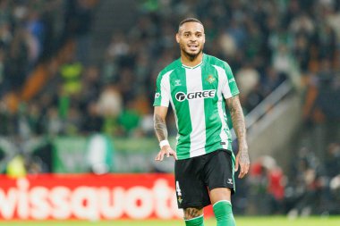 Natan, Real Betis Balompie ve Feyenoord Rotterdam (Maciej Rogowski / Ball Raw Images) takımları arasında oynanan Avrupa Ligi maçında görüldü.)