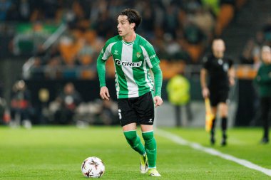 Valentin Gomez, Real Betis Balompie ve Feyenoord Rotterdam (Maciej Rogowski / Ball Raw Images) takımları arasında oynanan UEFA Avrupa Ligi maçında görüldü.)