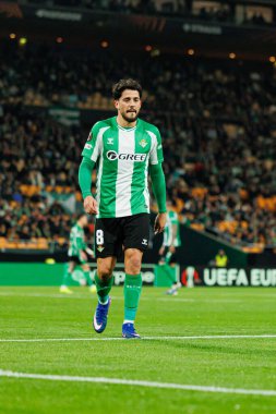 UEFA Avrupa Ligi maçında Real Betis Balompie ve Feyenoord Rotterdam (Maciej Rogowski / Ball Raw Images) takımları arasında Pablo Fornals görüldü)