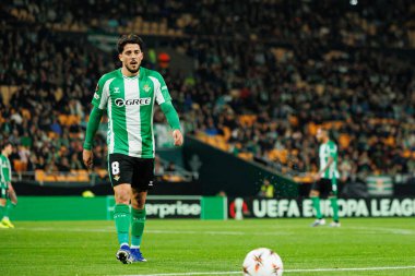 UEFA Avrupa Ligi maçında Real Betis Balompie ve Feyenoord Rotterdam (Maciej Rogowski / Ball Raw Images) takımları arasında Pablo Fornals görüldü)