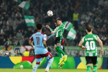 Antony ve Aymen Sliti, Real Betis Balompie ve Feyenoord Rotterdam (Maciej Rogowski / Ball Raw Images) takımları arasında oynanan UEFA Avrupa Ligi maçında görüldü.)