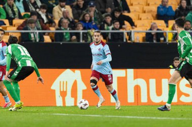 Anis Moussa, Real Betis Balompie ve Feyenoord Rotterdam (Maciej Rogowski / Ball Raw Images) takımları arasında oynanan UEFA Avrupa Ligi maçında görüldü.)