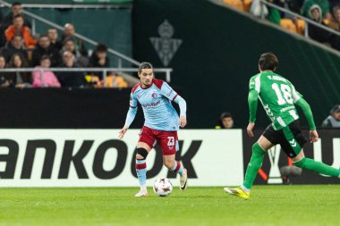 Anis Moussa, Real Betis Balompie ve Feyenoord Rotterdam (Maciej Rogowski / Ball Raw Images) takımları arasında oynanan UEFA Avrupa Ligi maçında görüldü.)