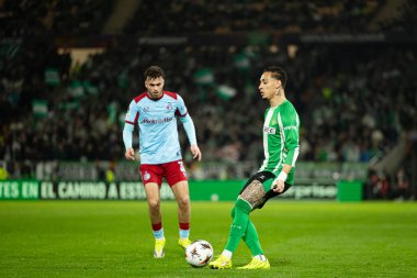 UEFA Avrupa Ligi maçında Real Betis Balompie ve Feyenoord Rotterdam (Maciej Rogowski / Ball Raw Images) takımları arasında görüldü.)