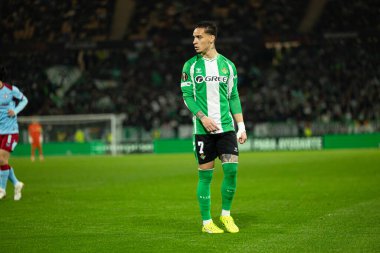 UEFA Avrupa Ligi maçında Real Betis Balompie ve Feyenoord Rotterdam (Maciej Rogowski / Ball Raw Images) takımları arasında görüldü.)